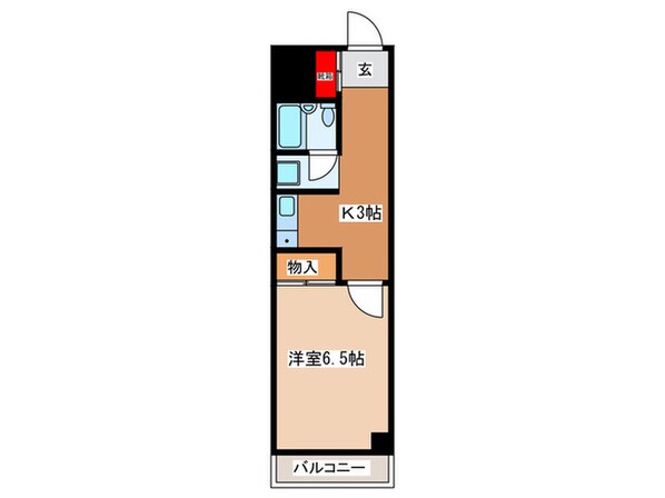 シャトー元町の物件間取画像